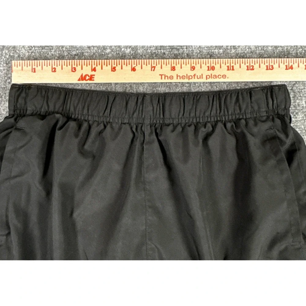 Nike Womens Small 5 Inch Inseam Black Dri-FIT Drawstring Running Shorts